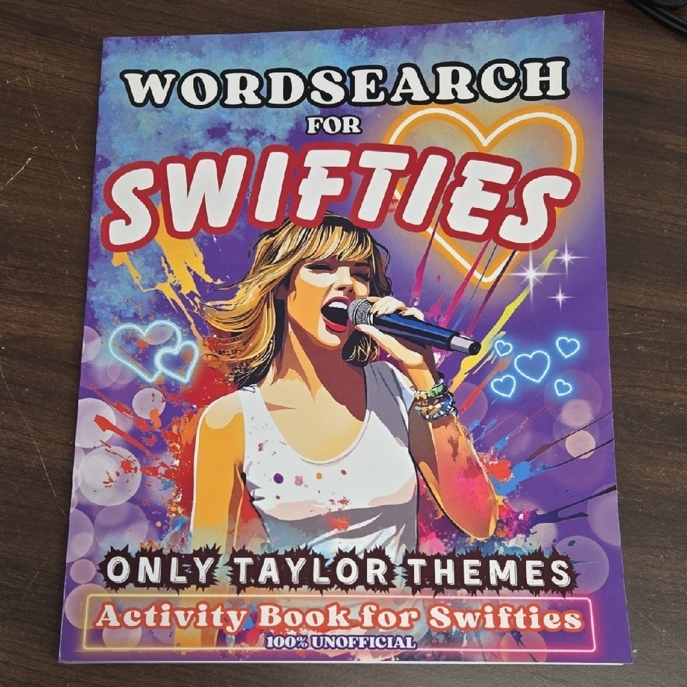Word Search For Swifties Book
